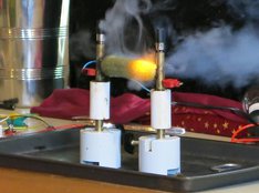 Ein Experiment mit Zisch und Dampf